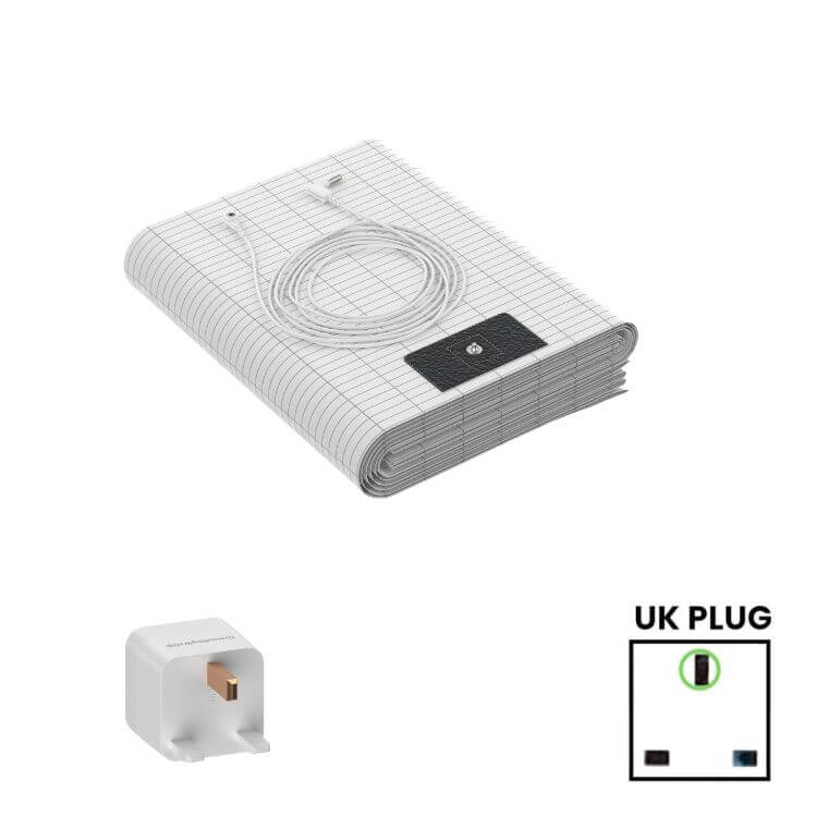GroundingWell Bedsheet with UK Plug