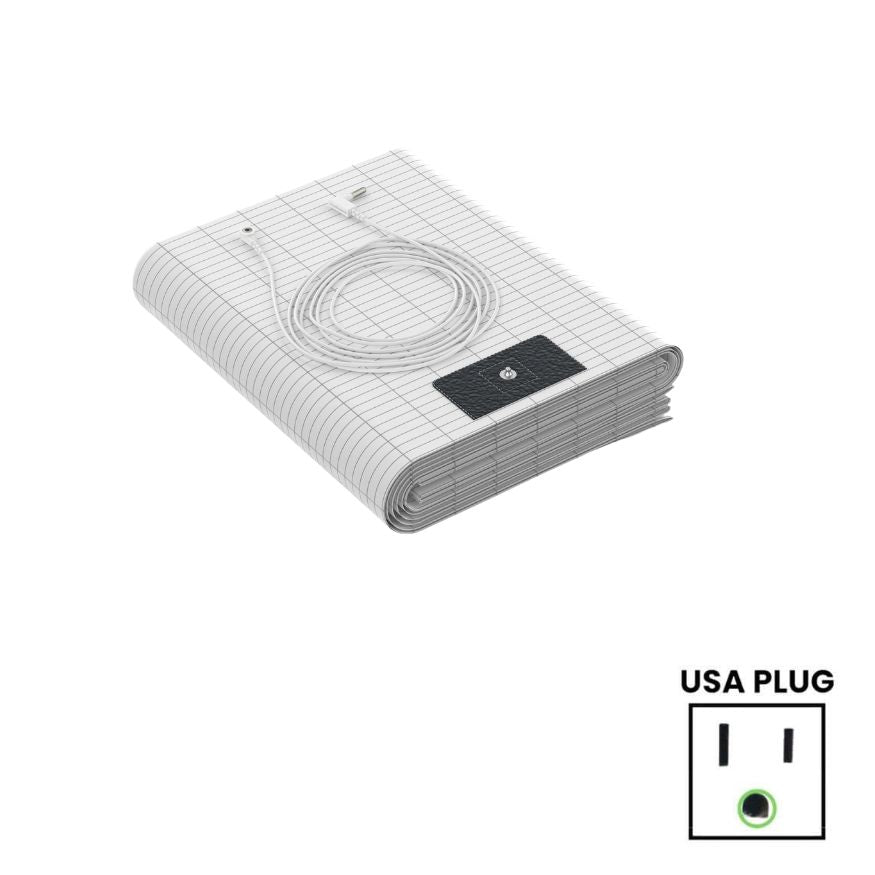 Groundingwell™ Bedsheet with USA Plug
