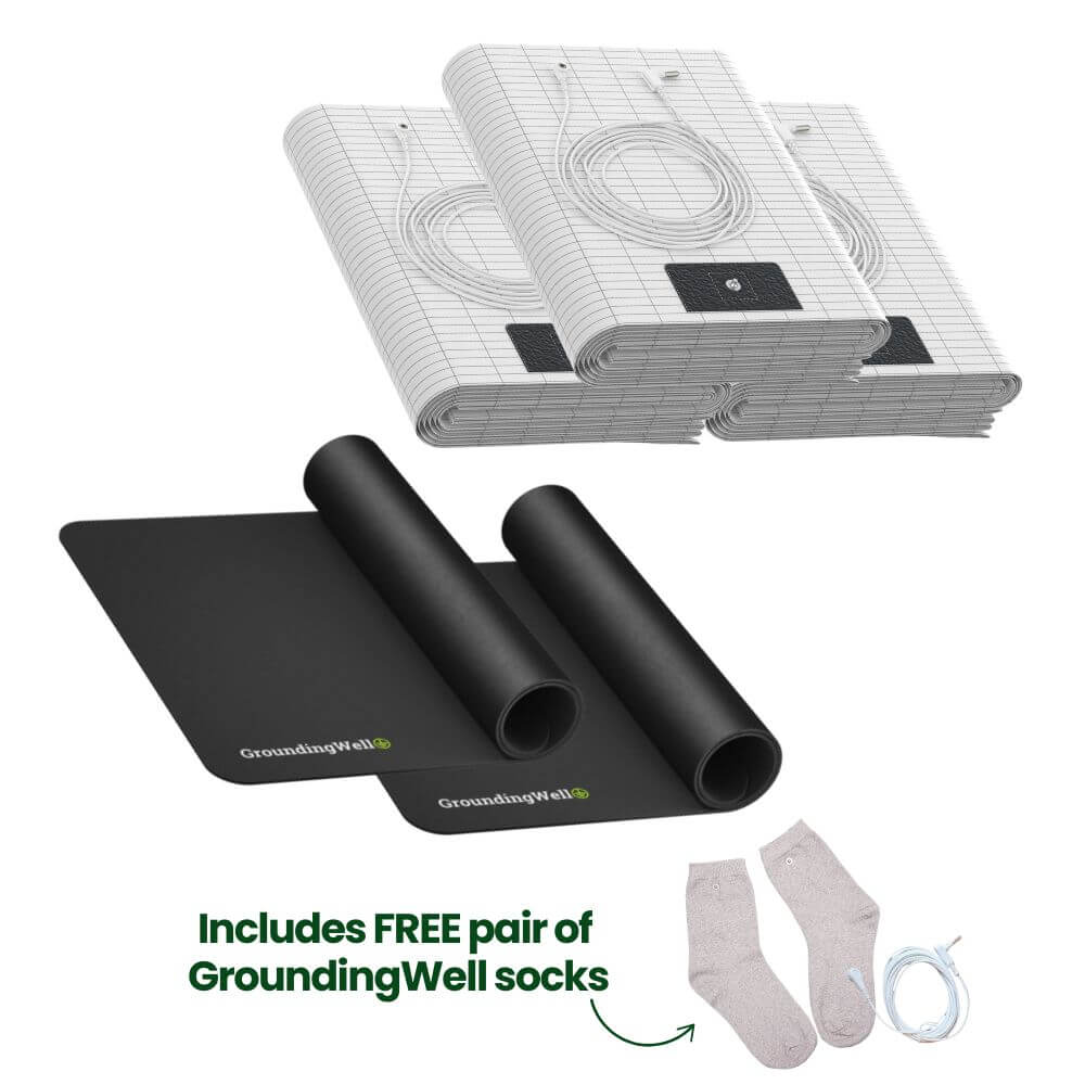 Grounding Sheets, Mats, and Socks Set