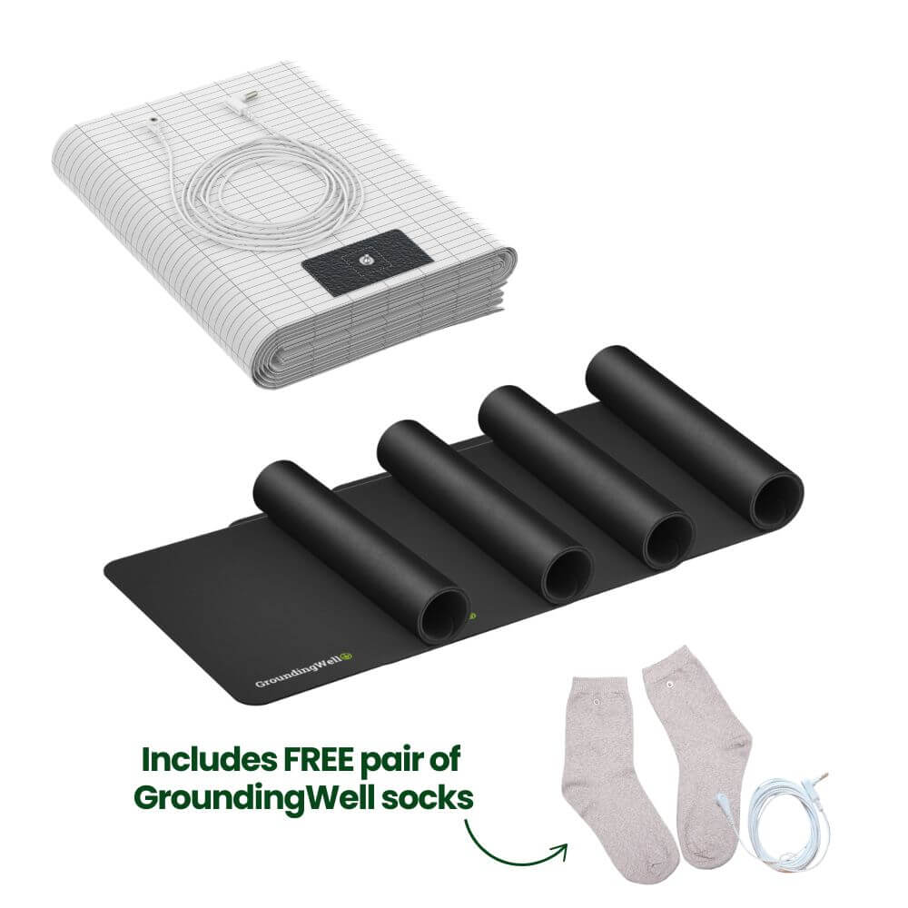Earthing Bedsheet with Grounding Cord